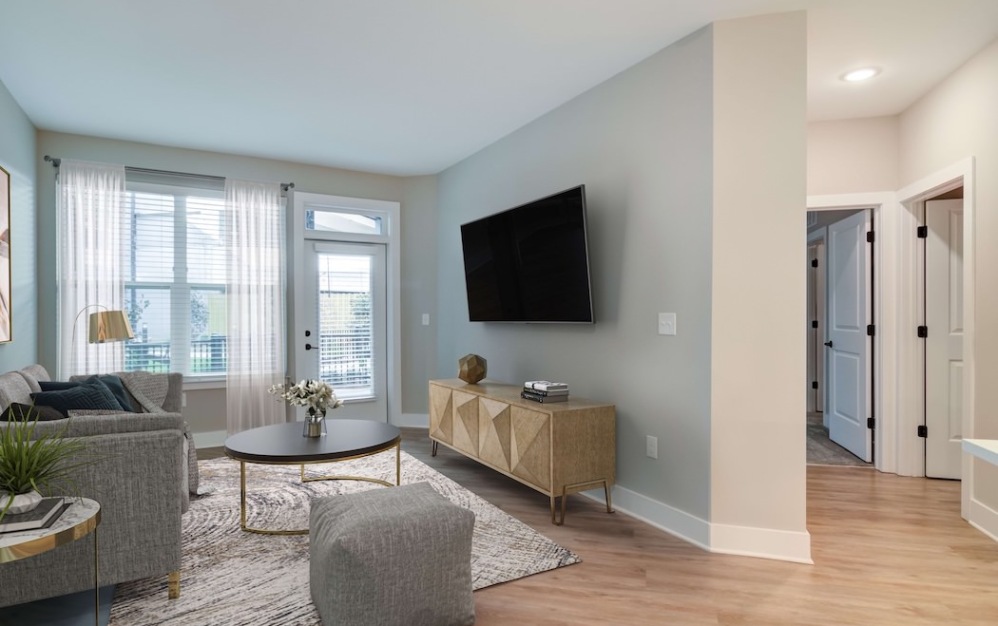 A2 - 1 bedroom floorplan layout with 1 bathroom and 808 square feet (Living
)
