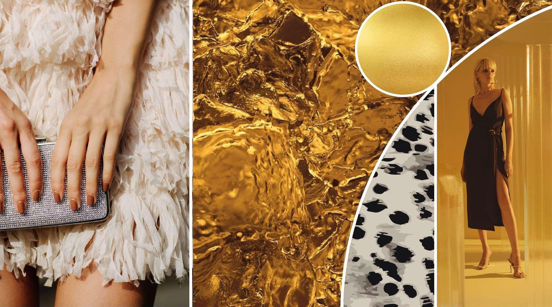 The Golden Age hands holding onto a small purse